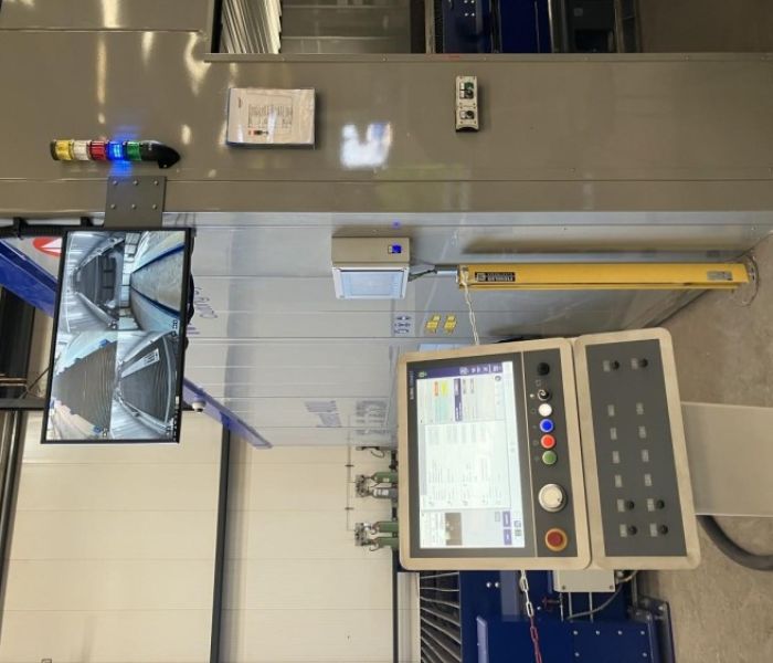 Modernste CNC-Steuerung mit der Global Connect (Foto: Messer Cutting Systems)