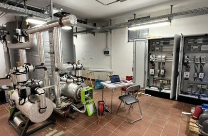 ENERPIPE installiert zwei EnerHEAT-Anlagen zur klimafreundlichen Wärmegewinnung vor (Foto: ENERPIPE GmbH)