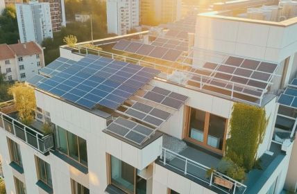 Installateure und Solartechniker profitieren von nachhaltigen Geschäftsmodellen im Mieterstrom Mieterstrom beschleunigt dezentrale Energiewende in deutschen Mehrfamilienhäusern nachhaltig (Foto: enwitec electronic GmbH)