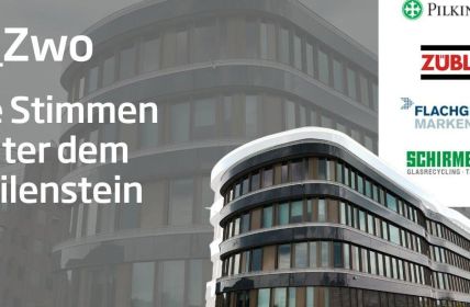 CO?-reduziertes Pilkington Mirai Glas fördert effektiv Kreislaufwirtschaft und Umweltschutz Z Zwo-Projekt verbindet innovative Fassadentechnik mit nachhaltigem ganzjährigem (Foto: Pilkington Deutschland AG .  NSG Group)